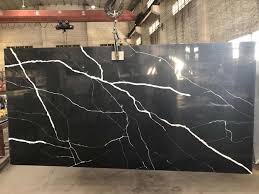 Black Quartz with white speckles